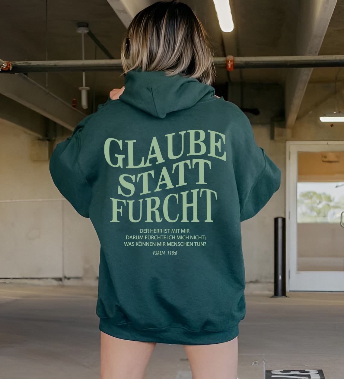 Wertvoll Du™ Glaube Kapuzenpullover