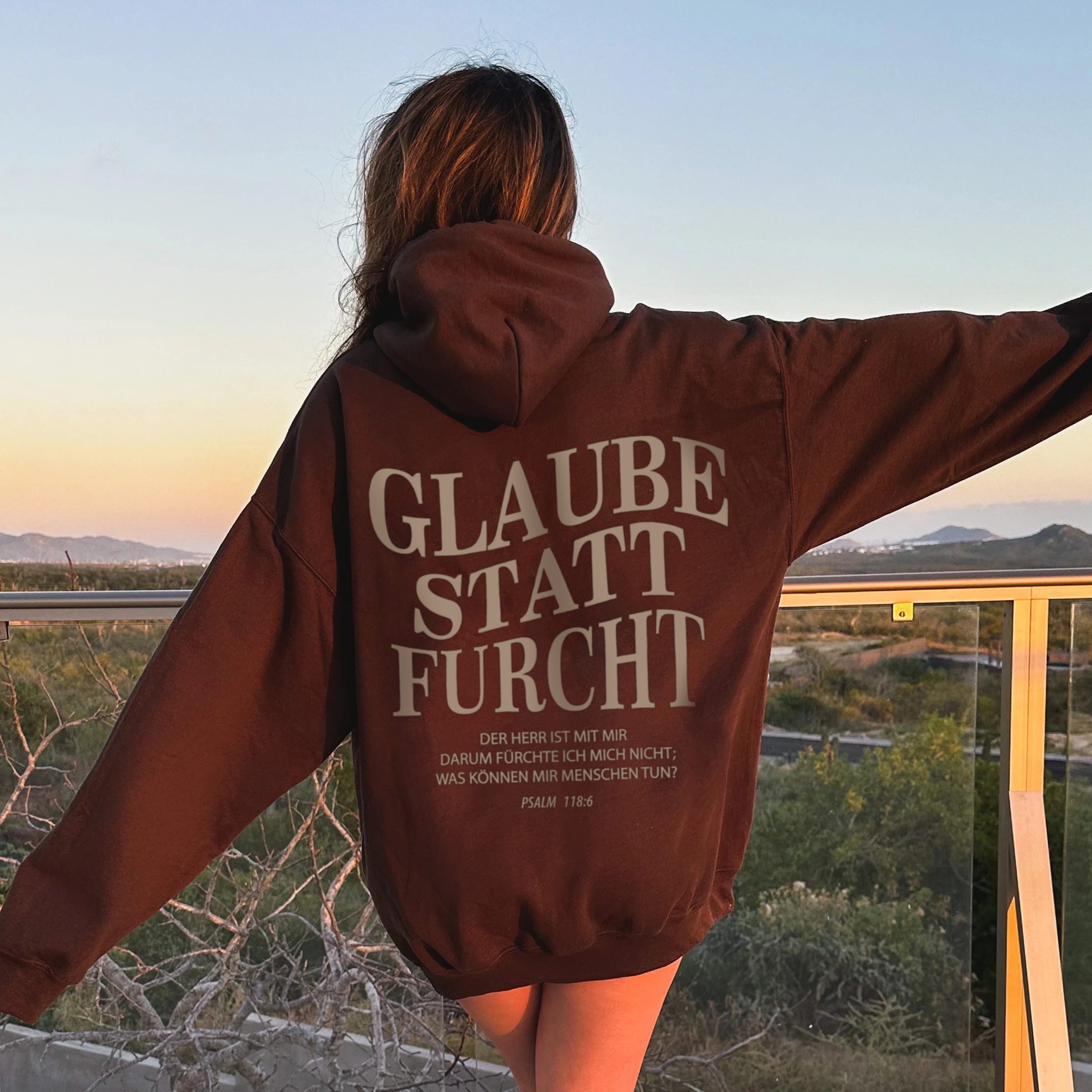 Wertvoll Du™ Glaube Kapuzenpullover