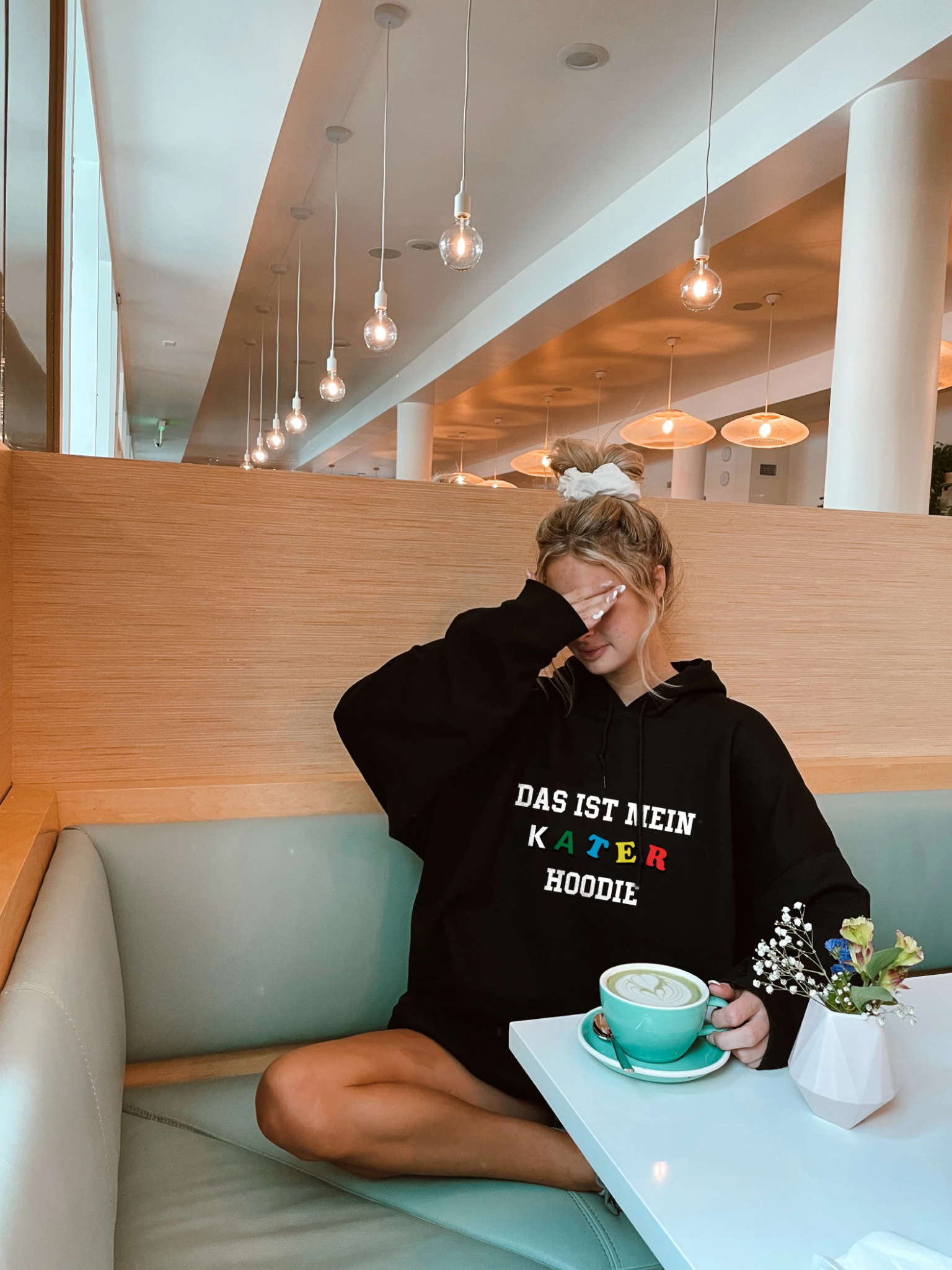 Wertvoll Du™ Kater Kapuzenpullover