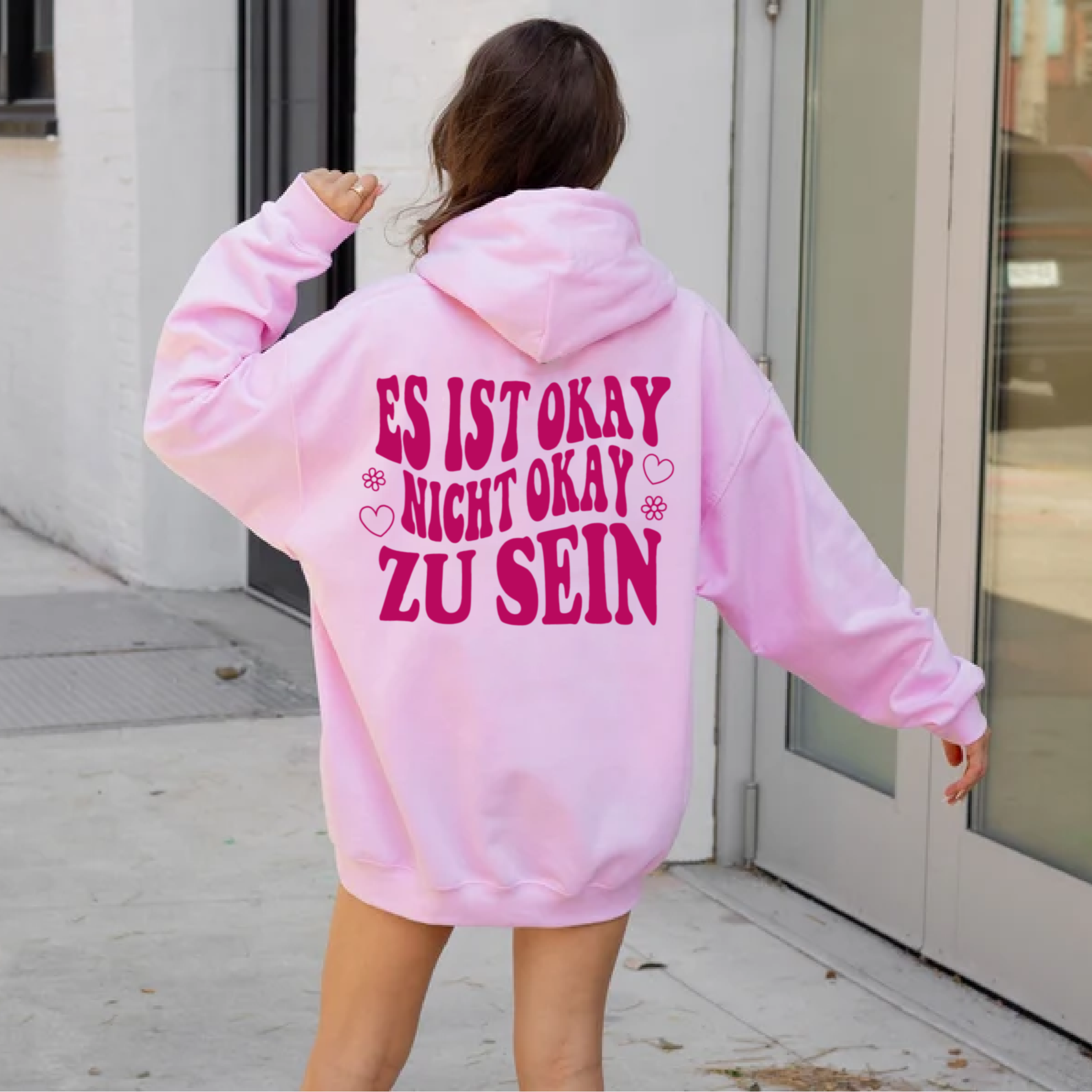 Wertvoll Du™ Es Ist Okay Kapuzenpullover