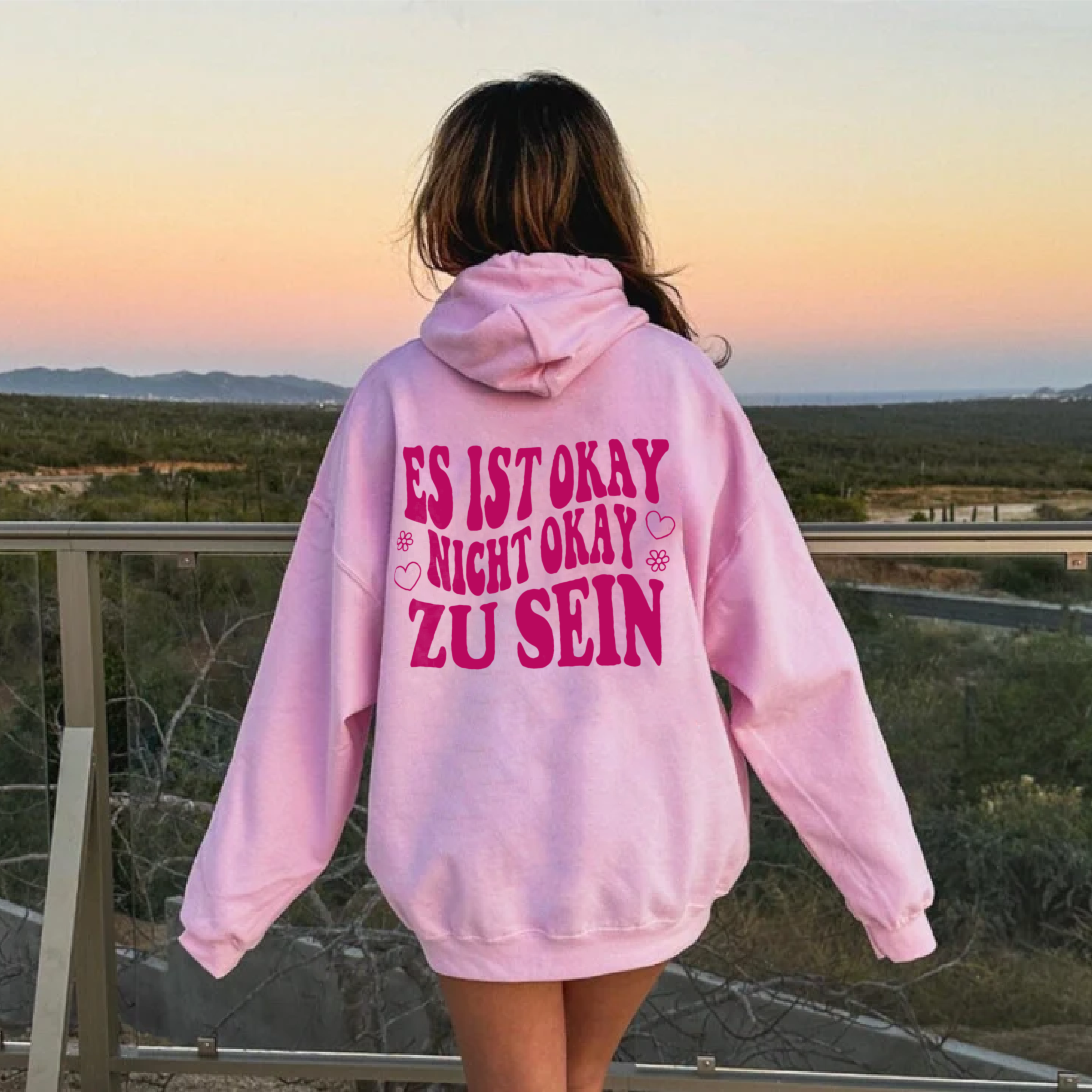 Wertvoll Du™ Es Ist Okay Kapuzenpullover