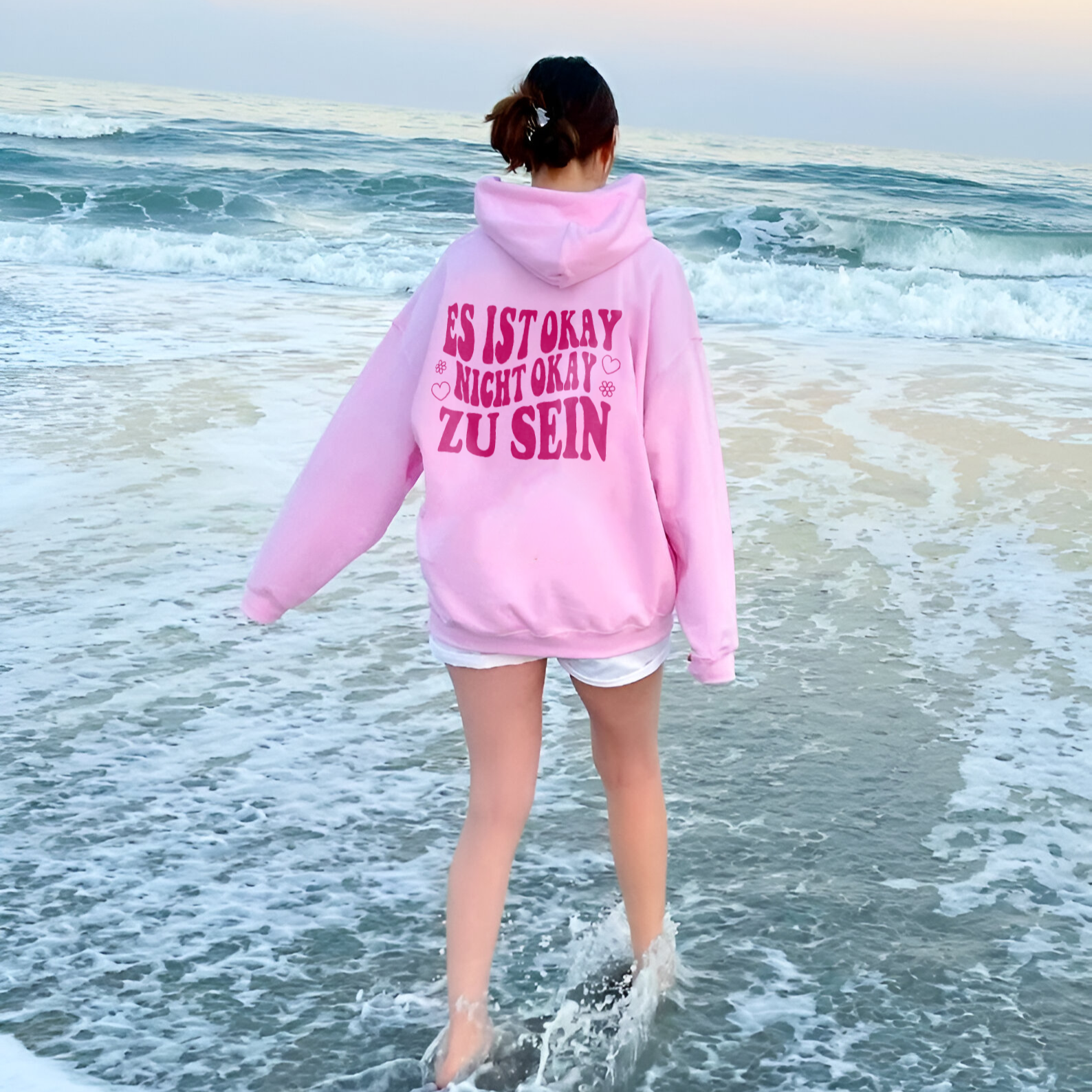 Wertvoll Du™ Es Ist Okay Kapuzenpullover