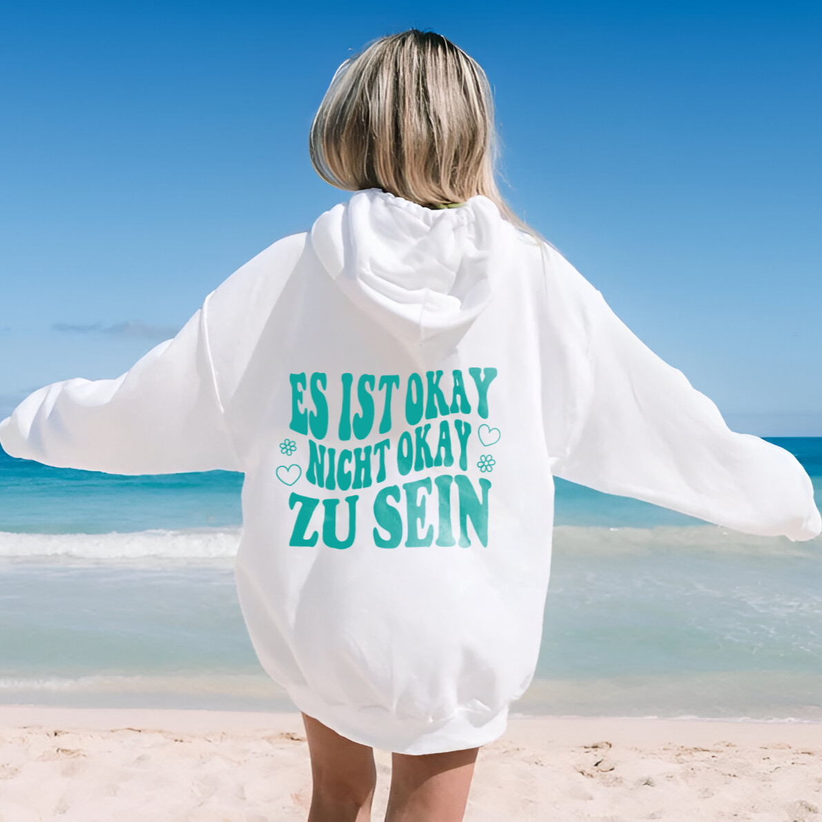 Wertvoll Du™ Es Ist Okay Kapuzenpullover