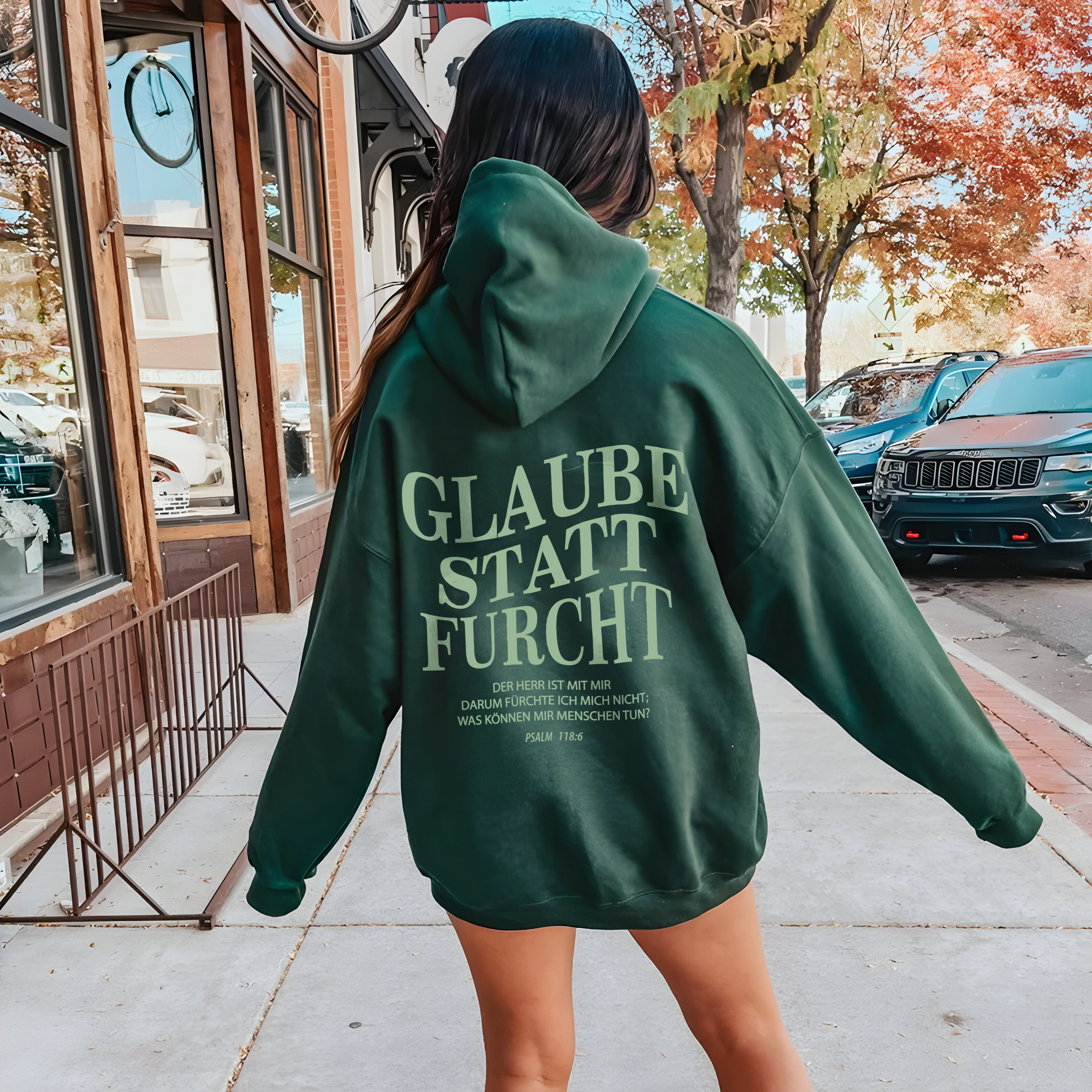 Wertvoll Du™ Glaube Kapuzenpullover