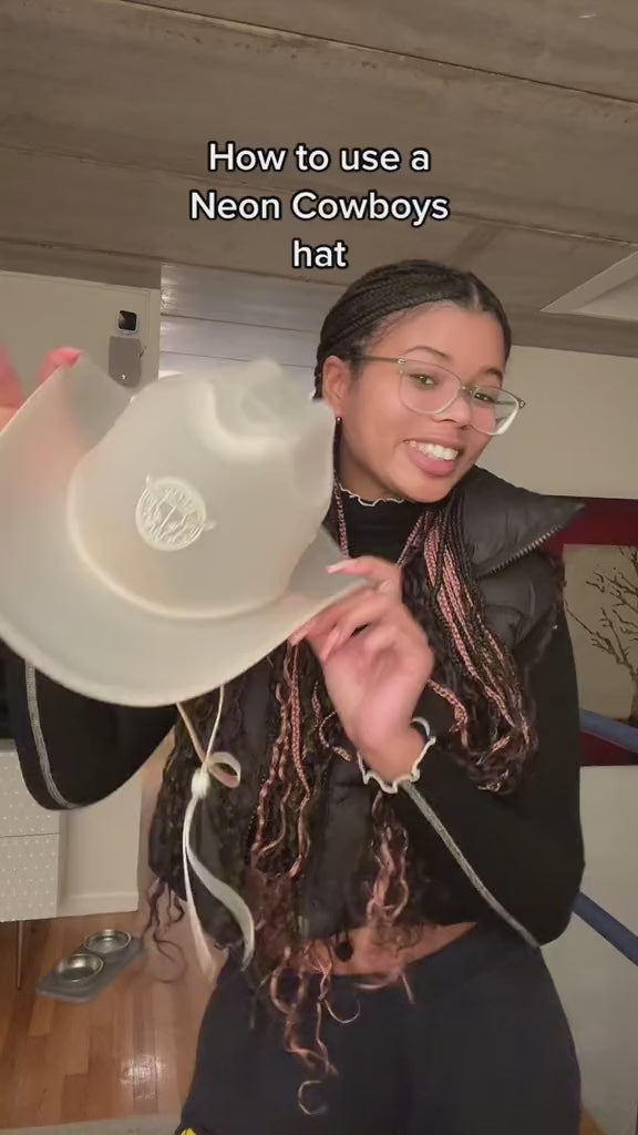 Neon Cowboy Hat