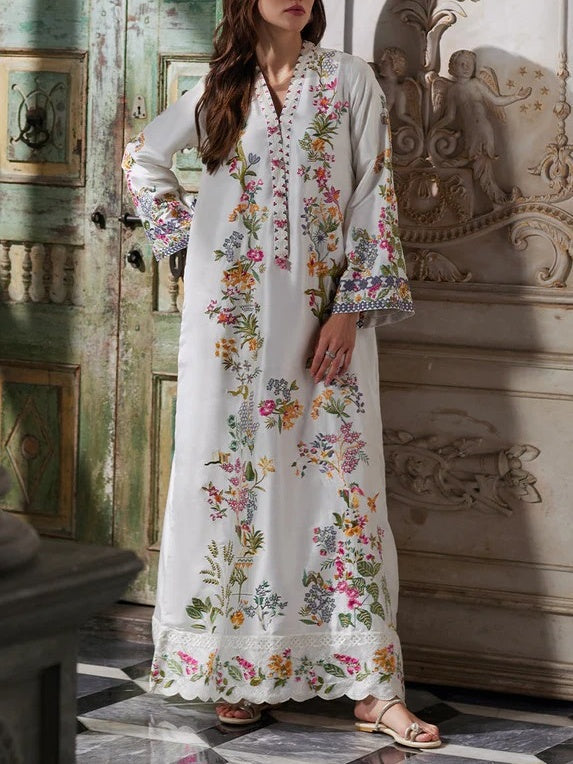 Botanical Garden Print Kaftan