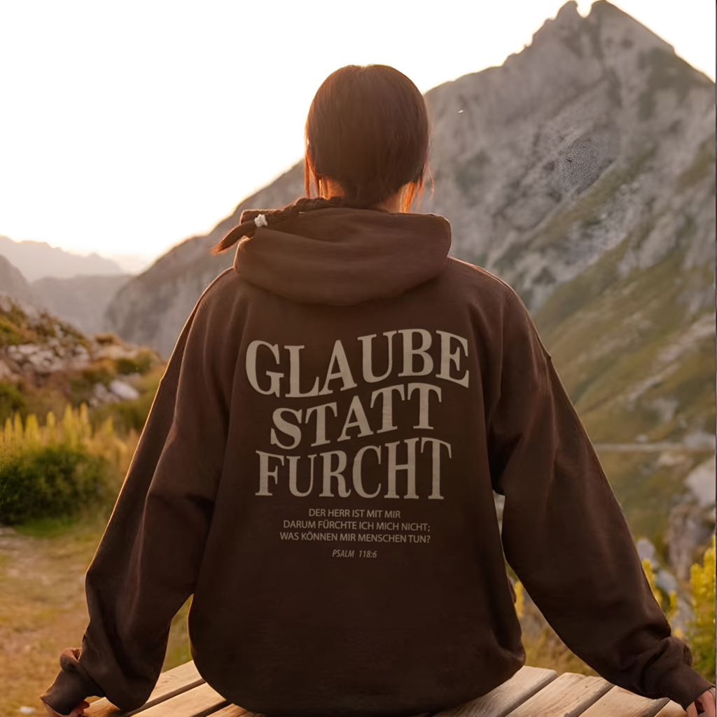 Wertvoll Du™ Glaube Kapuzenpullover