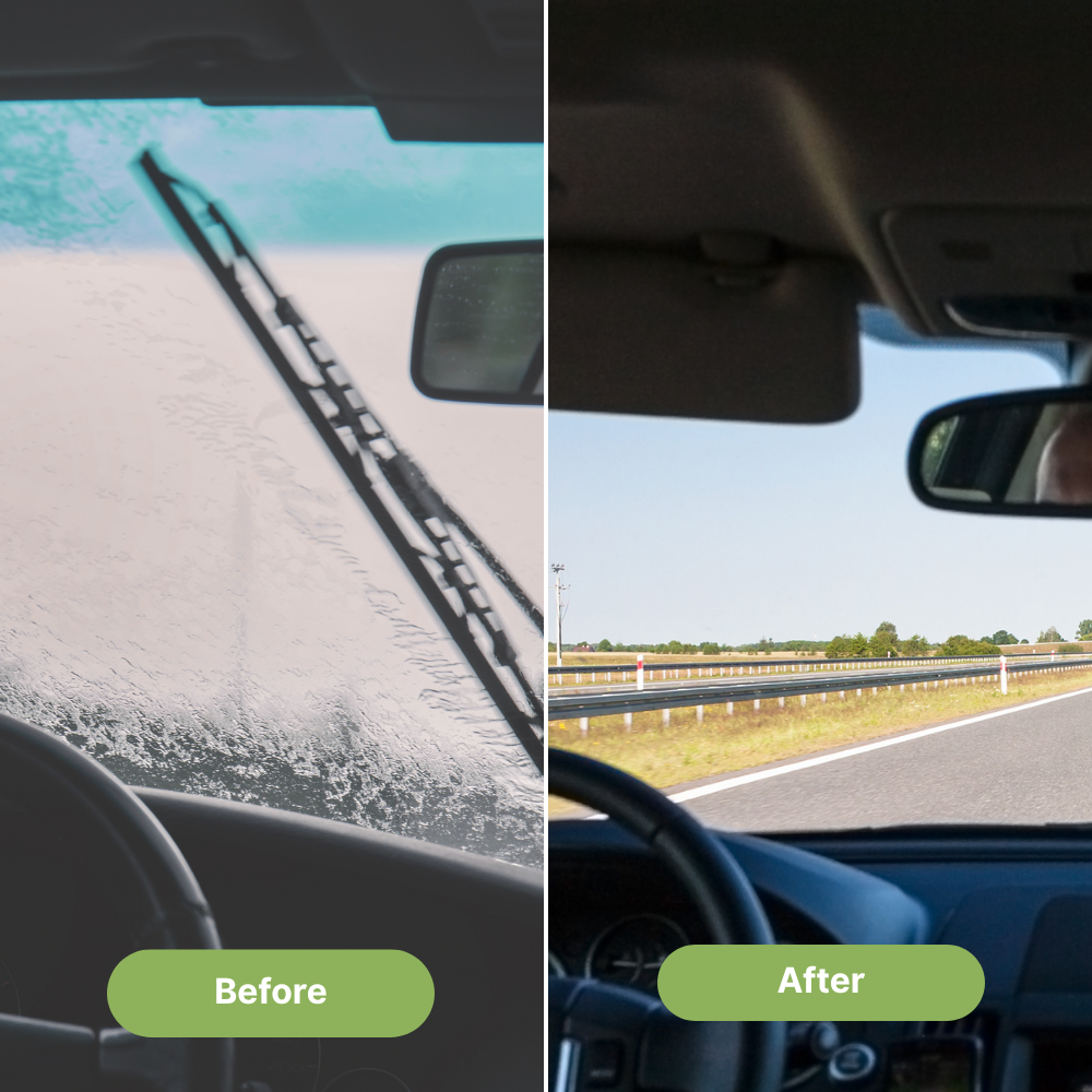 Hydrophobic Windshield Cleaner