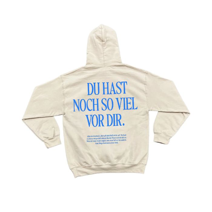 Wertvoll Du™ Gute Dinge Kapuzenpullover