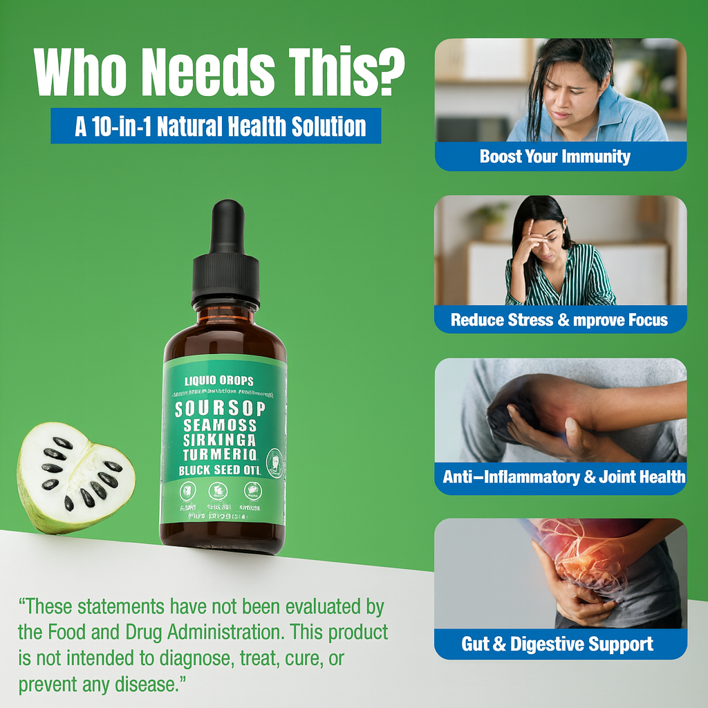 Soursop Bitters Liquid 10-in-1