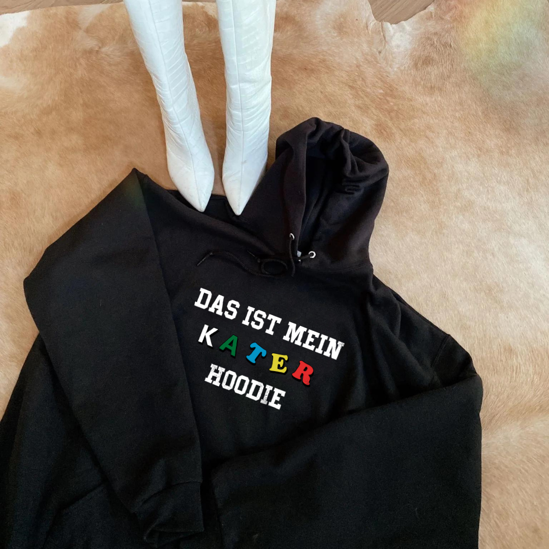 Wertvoll Du™ Kater Kapuzenpullover