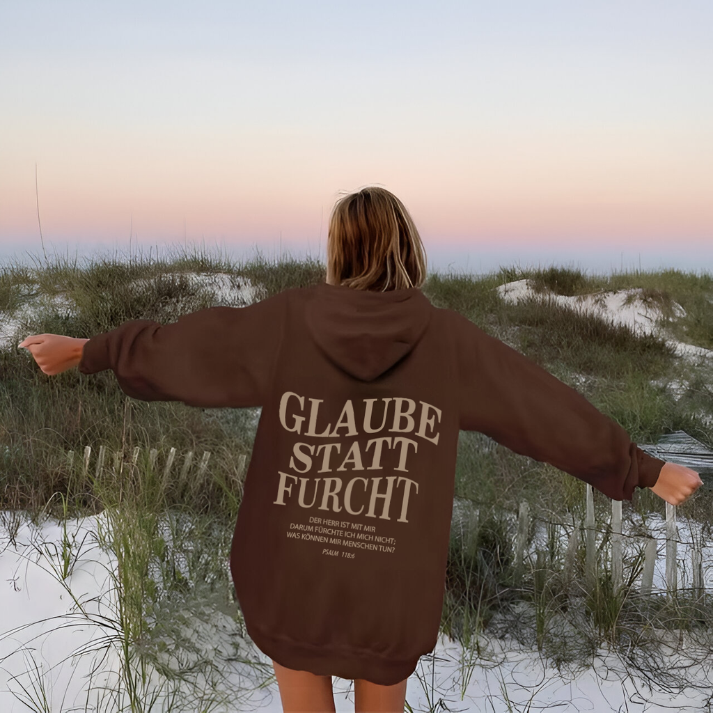 Wertvoll Du™ Glaube Kapuzenpullover