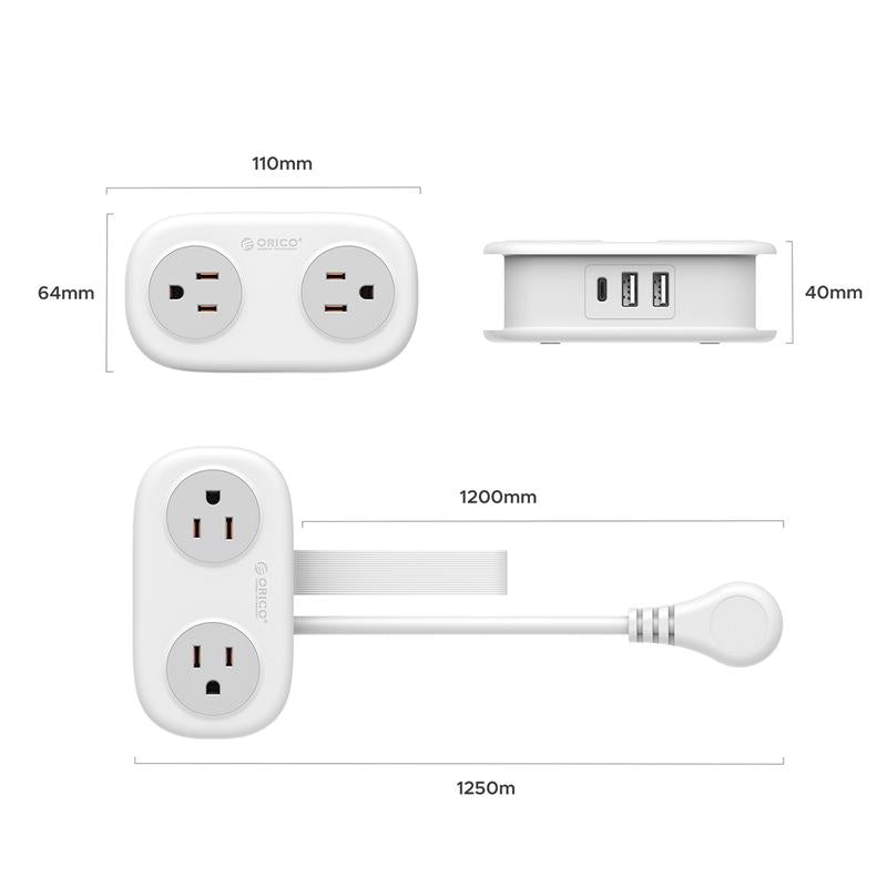 Travel Power Strip