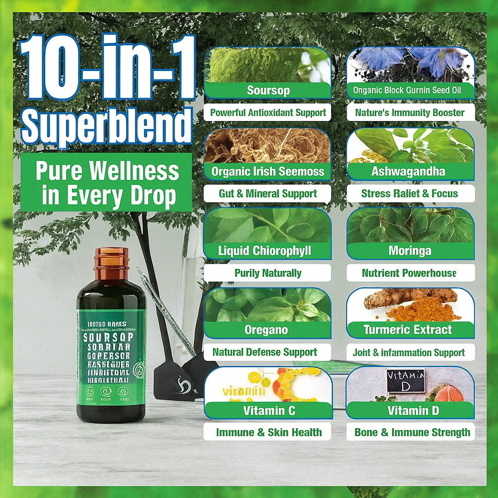 Soursop Bitters Liquid 10-in-1