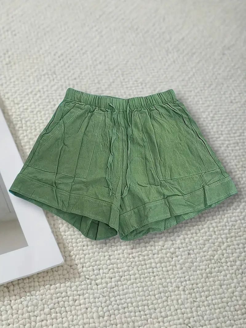 Maya Relaxed Drawstring Shorts