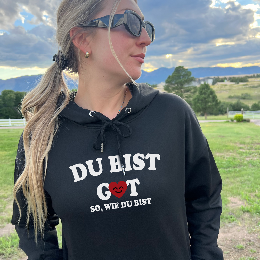 Wertvoll Du™ Genug Kapuzenpullover