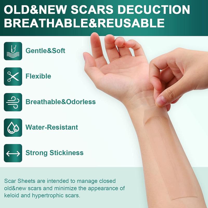 Silicone Scar Sheets – Heal, Fade & Protect