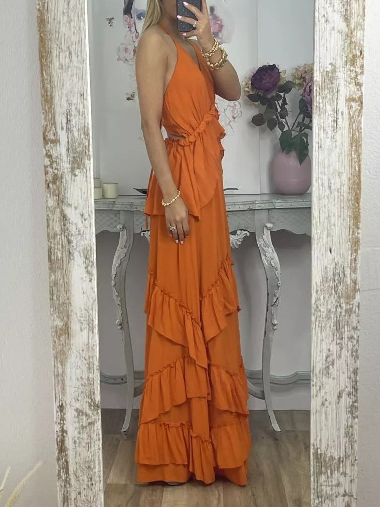 Unlined Seamless Sheer Maxi Dress